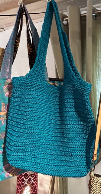 COLOR FASHION KNITTED BAG