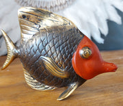 KEPE FISH IN COLORED BRONZE